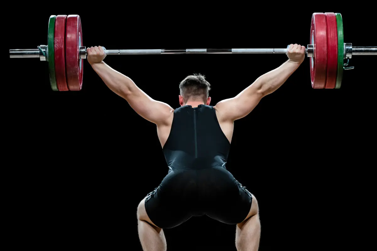 Olympic weightlifting snatch