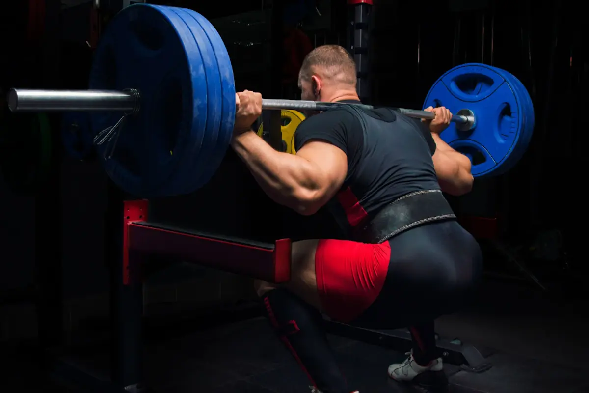 High bar squat