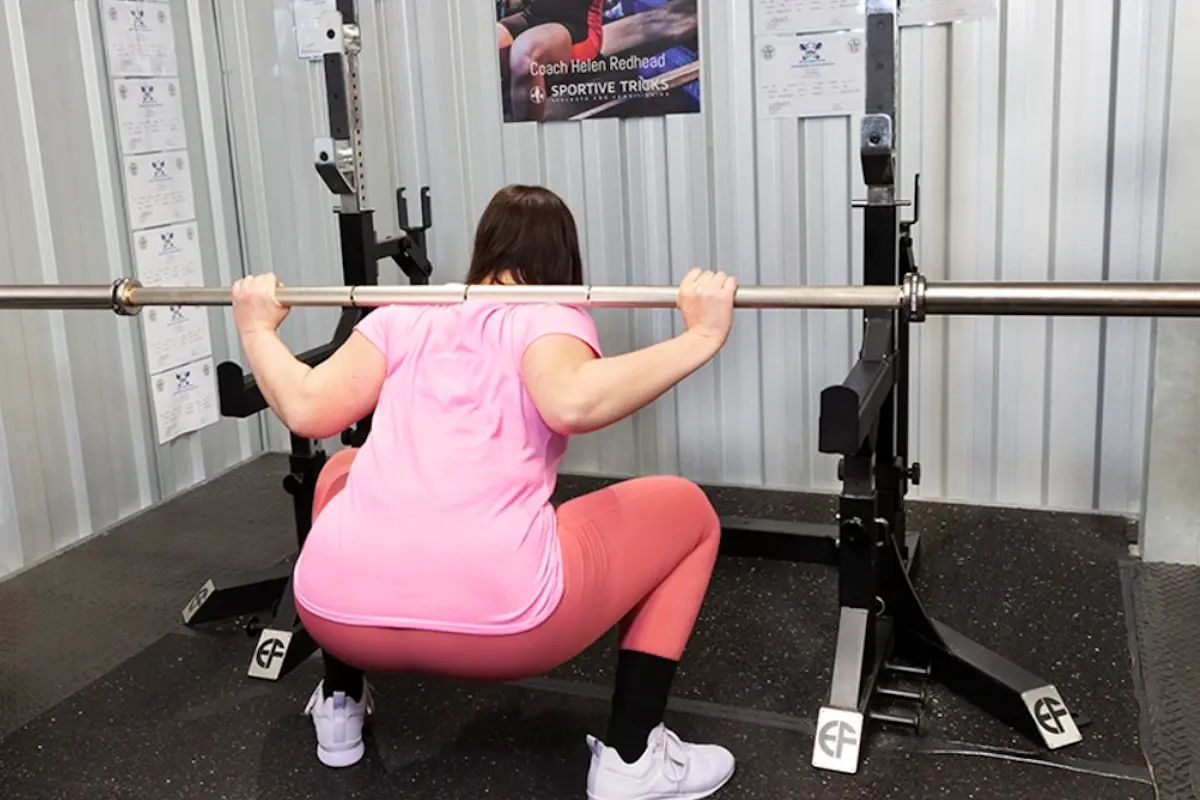 Low bar squat