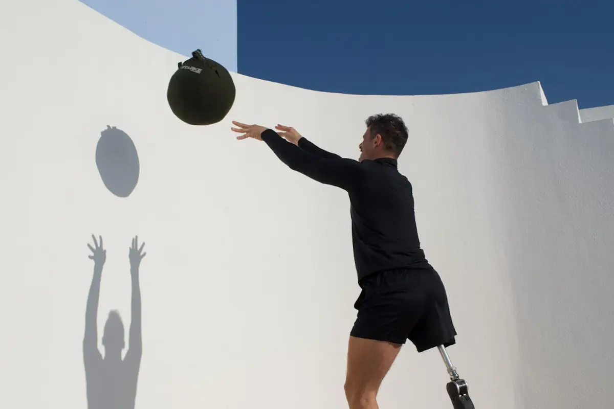 Rotational ball throw