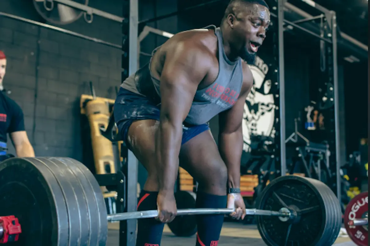 Heavy deadlift